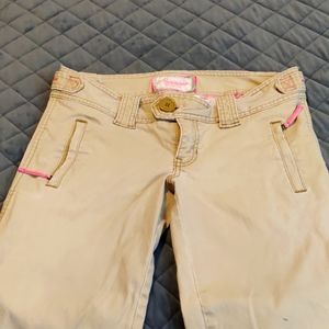 Courderoy crop pants